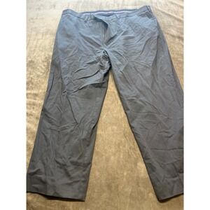 Roundtree & Yorke Travel Smart Gray Classic Fit‎ Mens Dress Pants 46x29